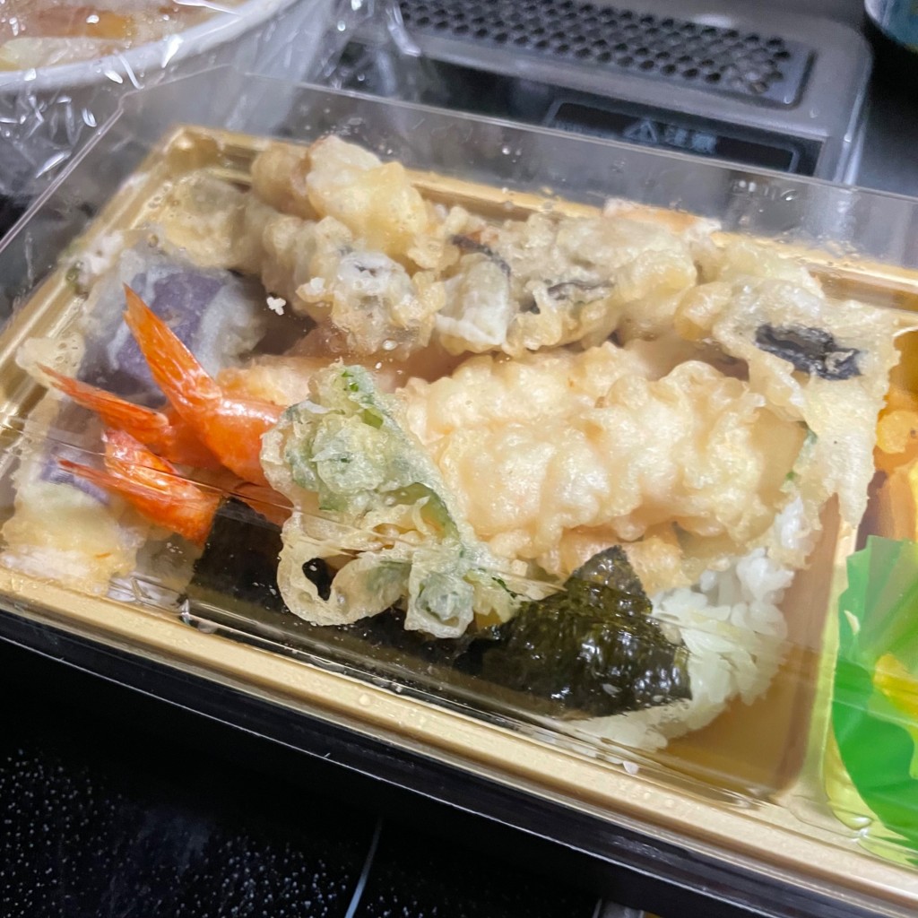 ユーザーが投稿した天丼の写真 - 実際訪問したユーザーが直接撮影して投稿した平口ファミリーレストラン和食さと 浜北店の写真