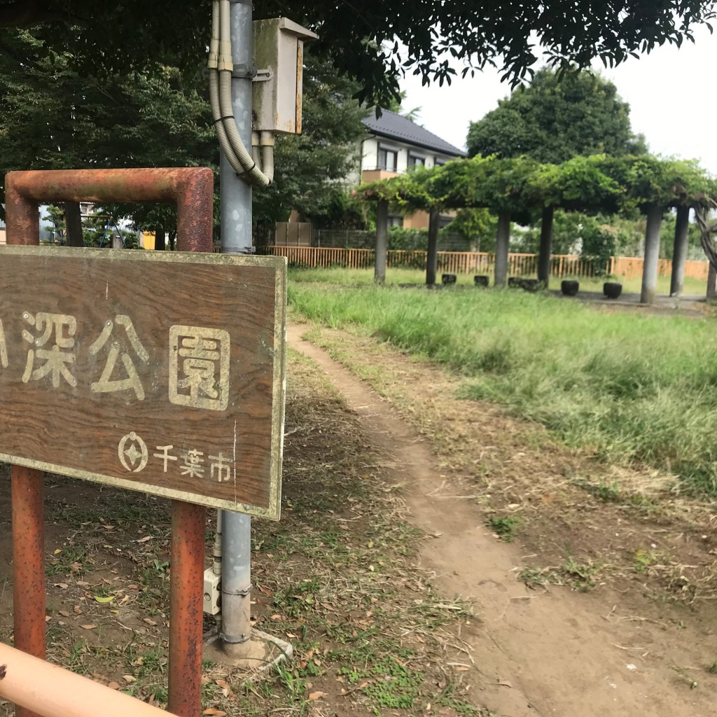 実際訪問したユーザーが直接撮影して投稿した小深町公園小深公園の写真