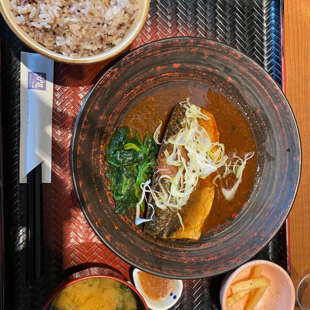 ユーザーが投稿した[定食]さばの味噌煮の写真 - 実際訪問したユーザーが直接撮影して投稿した光が丘定食屋大戸屋 光が丘店の写真