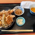 大海老天丼 - 実際訪問したユーザーが直接撮影して投稿した芝居酒屋いとはん三日月の写真のメニュー情報