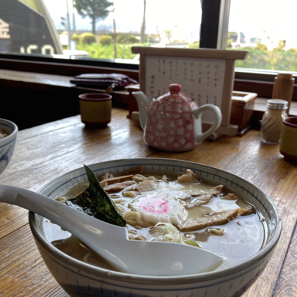 実際訪問したユーザーが直接撮影して投稿した高島そば萬盛庵 湖畔本店の写真