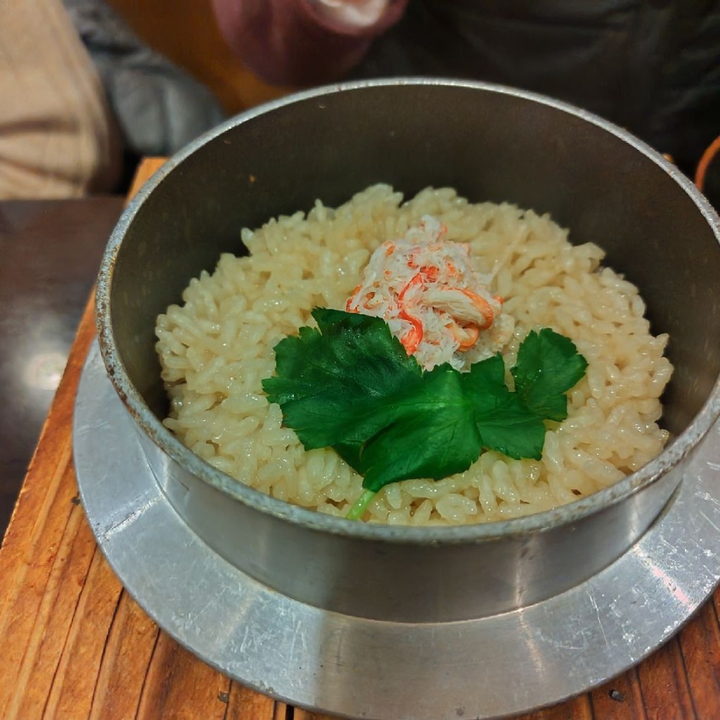 ユーザーが投稿したかに釜めしの写真 - 実際訪問したユーザーが直接撮影して投稿した和食 / 日本料理美濃路 四日市富洲原店の写真
