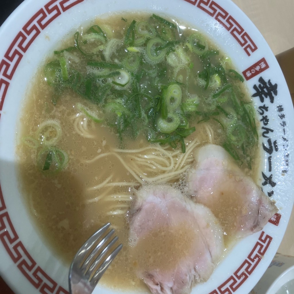 ユーザーが投稿したラーメンの写真 - 実際訪問したユーザーが直接撮影して投稿した松竹町上野ラーメン専門店博多ラーメン専門店 幸ちゃんラーメン アピタ江南西店の写真