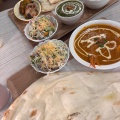 garlic naanset - 実際訪問したユーザーが直接撮影して投稿した住吉町カレータンドリーレストランアサ 苫小牧店の写真のメニュー情報