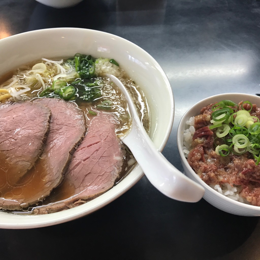 あおいあおさんが投稿した千住旭町ラーメン専門店のお店柳麺マタドール/ヤナギメンマタドールの写真