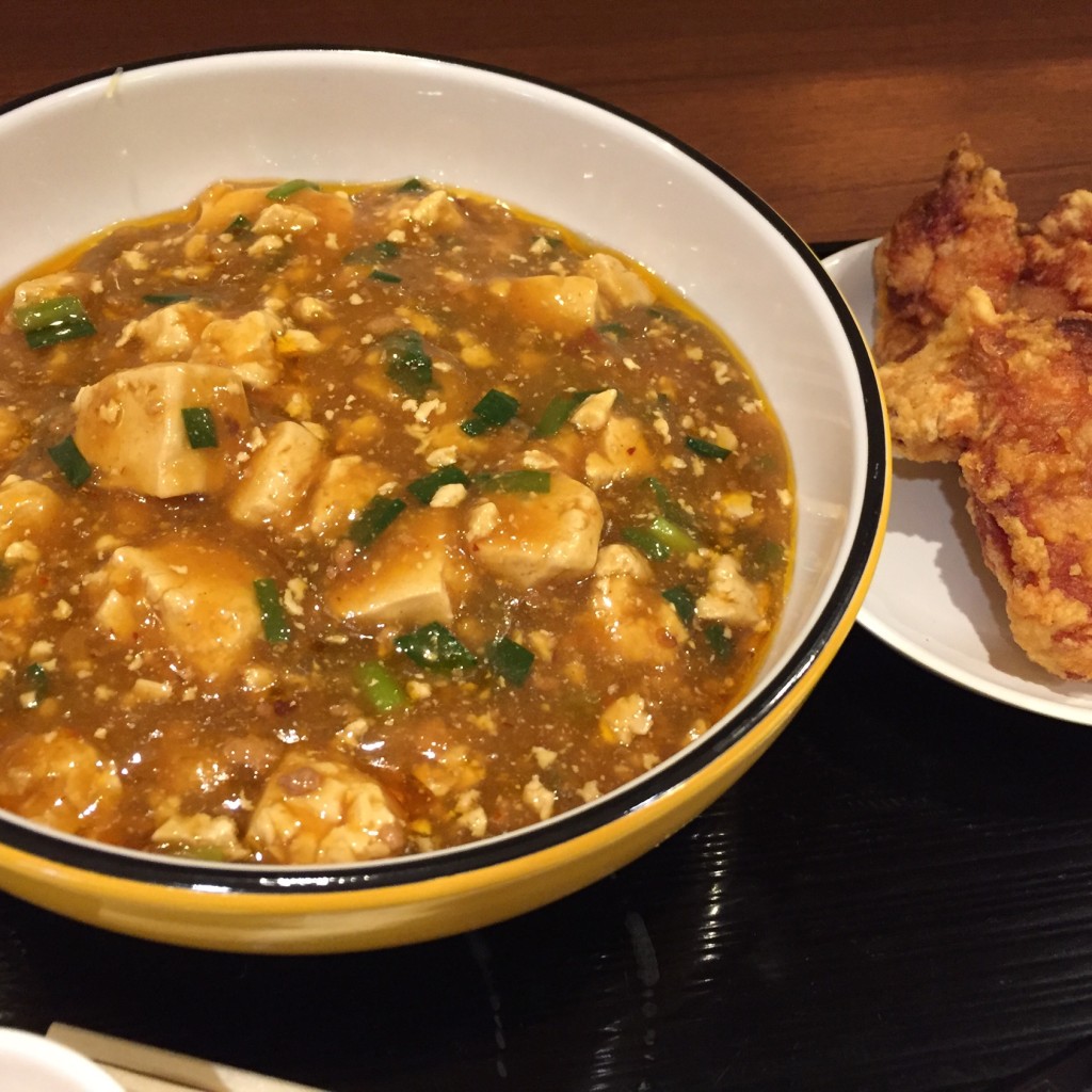 ユーザーが投稿したマーボー麺の写真 - 実際訪問したユーザーが直接撮影して投稿した北二条西中華料理中国料理 布袋 赤れんがテラス店の写真