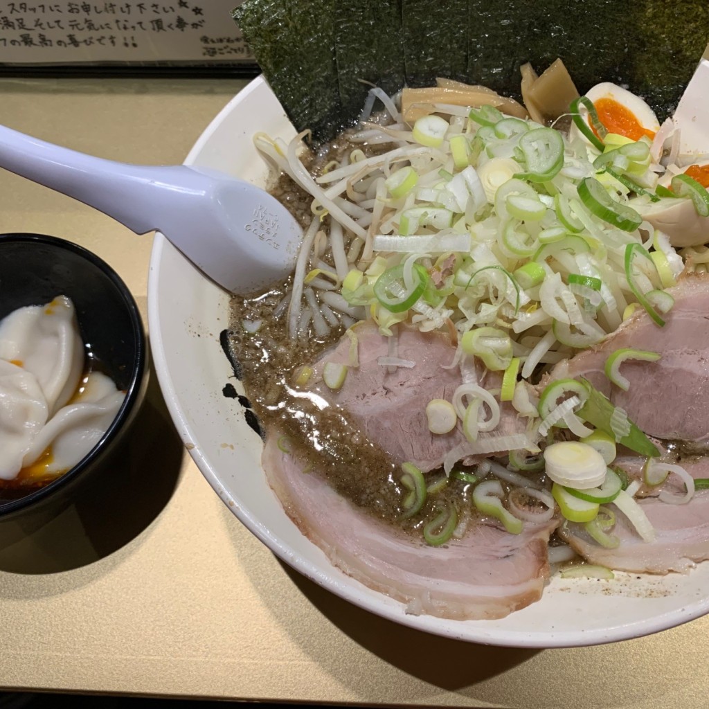 ユーザーが投稿した賄いラーメンの写真 - 実際訪問したユーザーが直接撮影して投稿した東新小岩ラーメン専門店超ごってり麺 ごっつ 新小岩店の写真