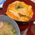 親子丼ミニラーメンセット - 実際訪問したユーザーが直接撮影して投稿したレイクタウンラーメン専門店鳥八 越谷レイクタウンkaze店の写真のメニュー情報