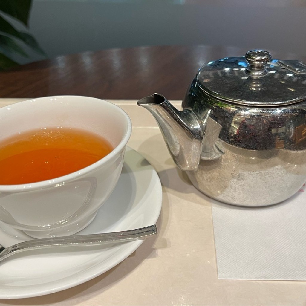 ユーザーが投稿したセット 紅茶ルイボスティーの写真 - 実際訪問したユーザーが直接撮影して投稿した千住旭町イタリアンイタリアントマト CafeJr. 東京電機大学店の写真