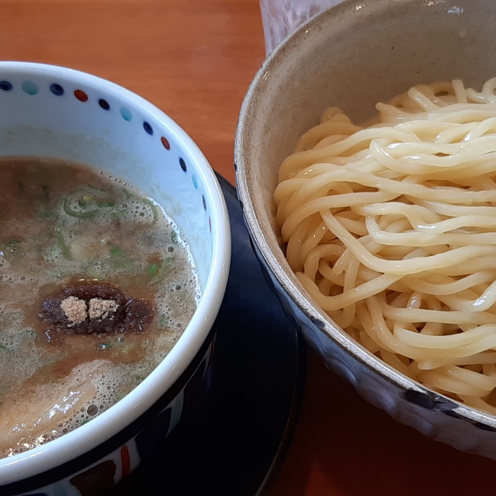 ユーザーが投稿したこってりつけ麺の写真 - 実際訪問したユーザーが直接撮影して投稿した山之上東町ラーメン / つけ麺ラーメン専門店 まんてんの写真