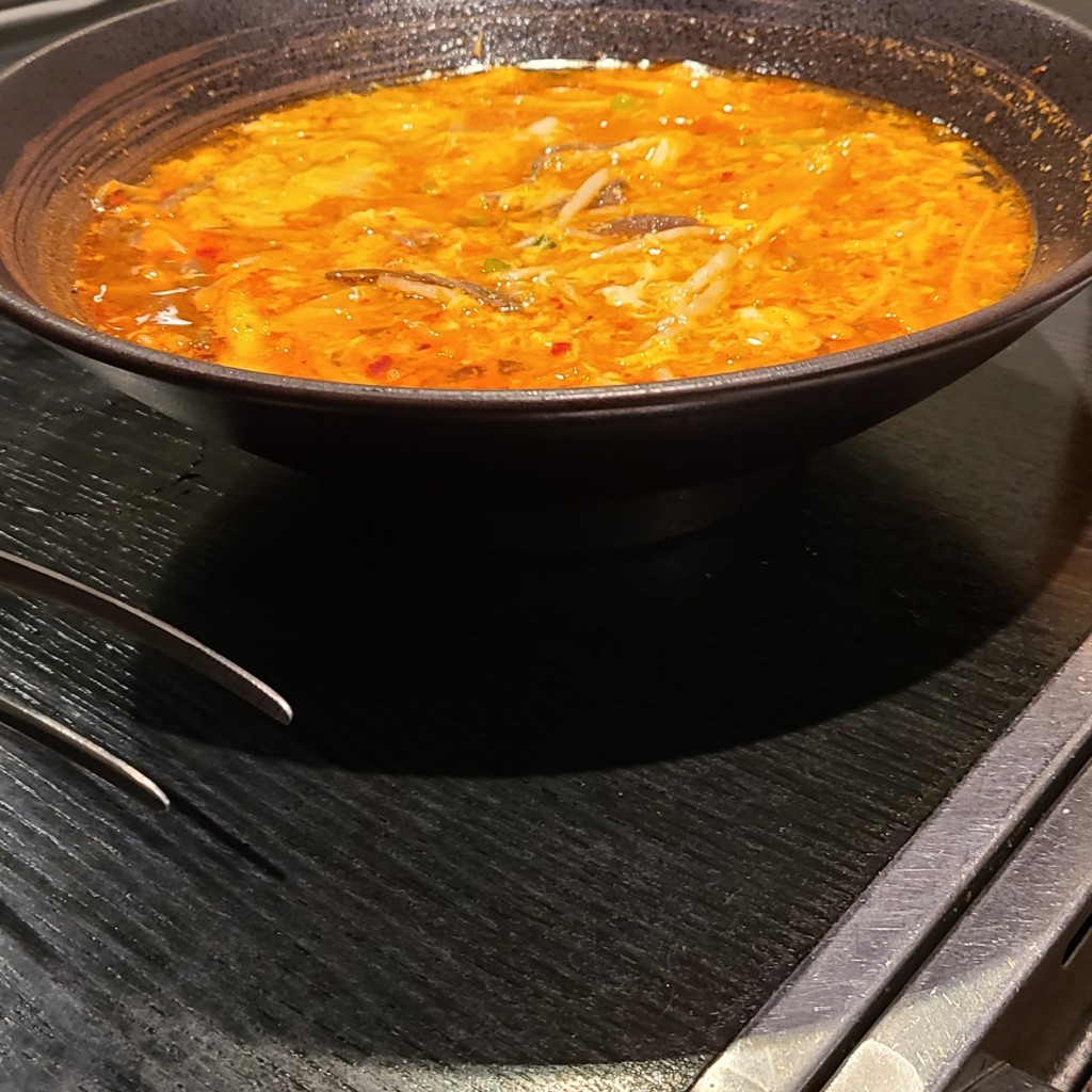 ユーザーが投稿したテグタンスープの写真 - 実際訪問したユーザーが直接撮影して投稿した吾妻橋焼肉大東縁の写真