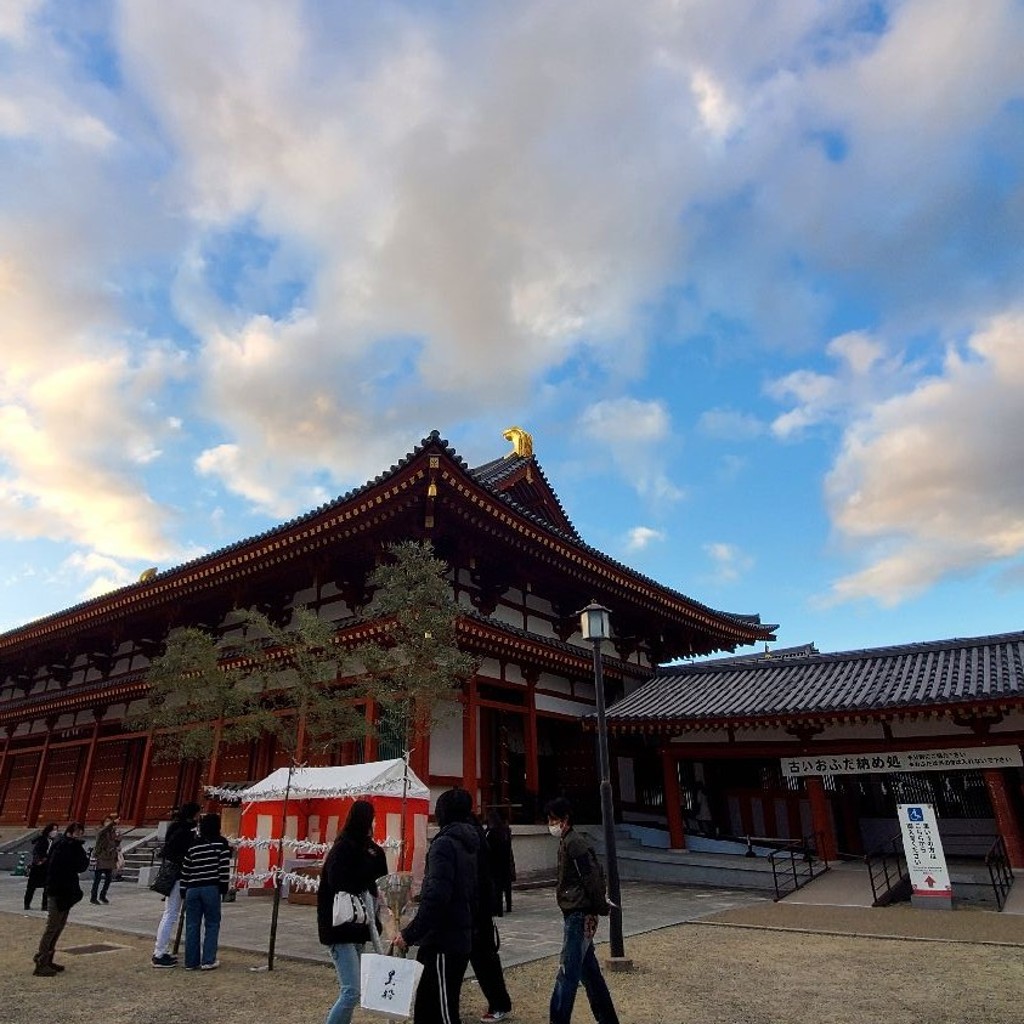 実際訪問したユーザーが直接撮影して投稿した西ノ京町寺薬師寺大講堂の写真