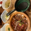 牛ステーキおひつセット - 実際訪問したユーザーが直接撮影して投稿した清六町牛タン炙り牛たん 万 イオンモール小松店の写真のメニュー情報