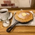 パンケーキ - 実際訪問したユーザーが直接撮影して投稿した中崎カフェ低糖質cafe&bar華美の写真のメニュー情報