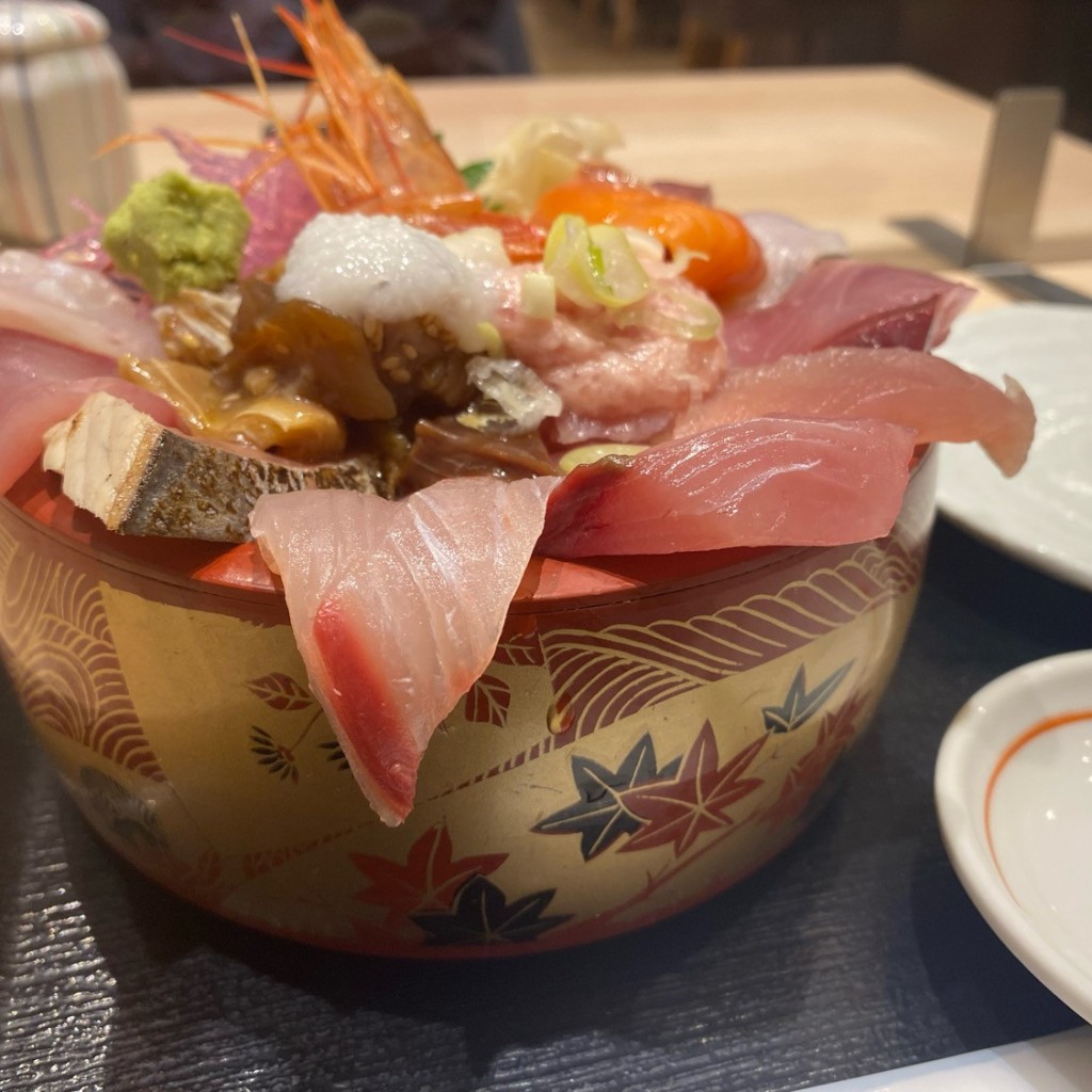 ユーザーが投稿した海鮮ちらしの写真 - 実際訪問したユーザーが直接撮影して投稿した西念寿司漁師寿司食堂どと〜んと日本海の写真