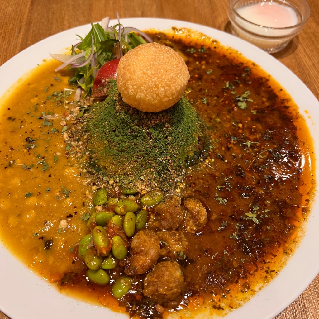 とーさんが投稿した上本町カレーのお店薬師堂本舗×ヘンプカフェOSAKA/ヤクシドウホンポ ヘンプカフェオオサカの写真