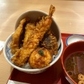 海老一本丼 - 実際訪問したユーザーが直接撮影して投稿した錦糸丼ものえびのや アルカキット 錦糸町店の写真のメニュー情報