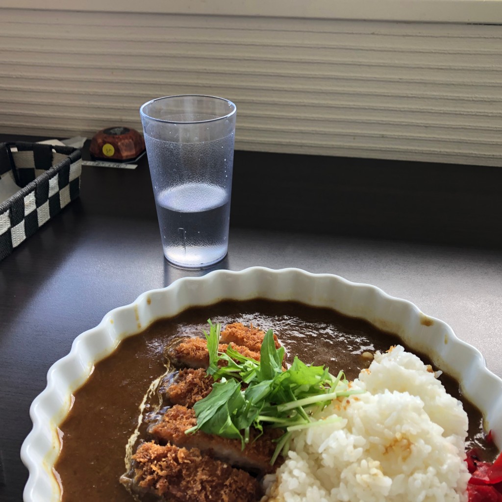 ユーザーが投稿したカツカレー600Xの写真 - 実際訪問したユーザーが直接撮影して投稿した鳥居松町洋食春日井市役所 展望レストランの写真
