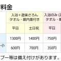 実際訪問したユーザーが直接撮影して投稿した西愛宕町温泉くつろぎ天然温泉 湯楽の写真