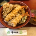 天丼 - 実際訪問したユーザーが直接撮影して投稿した川原代町和食 / 日本料理すぎのや本陣 竜ヶ崎店の写真のメニュー情報