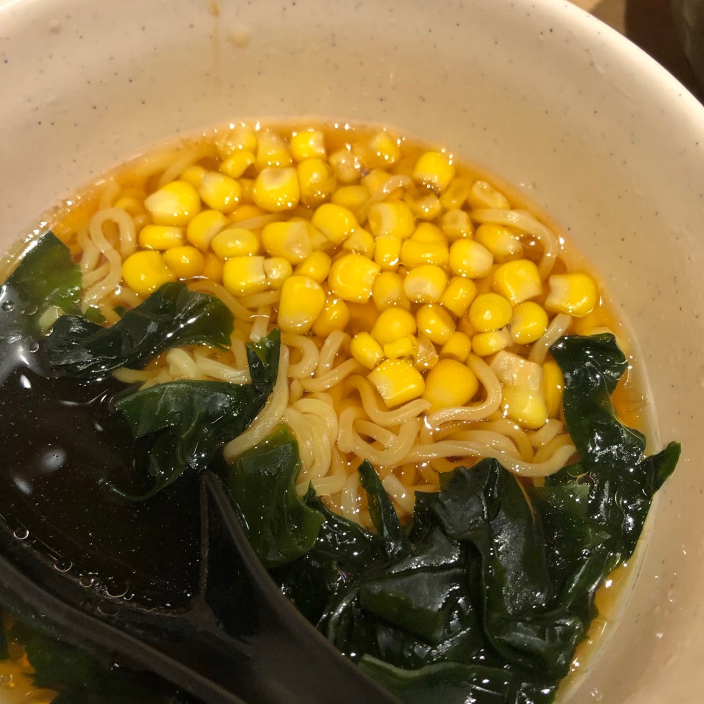 ユーザーが投稿したキッズ中華麺の写真 - 実際訪問したユーザーが直接撮影して投稿した新丸子東餃子原宿餃子樓 グランツリー武蔵小杉店の写真