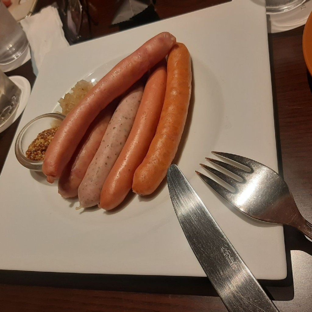 ユーザーが投稿したBoiled Sausageの写真 - 実際訪問したユーザーが直接撮影して投稿した丸の内バー東京ステーションホテル バー&カフェ カメリアの写真