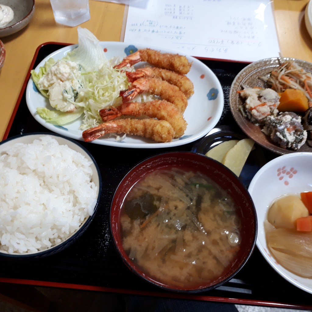 実際訪問したユーザーが直接撮影して投稿した勝佐町田代定食屋あおぞら食堂の写真