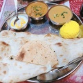 レディースランチセット - 実際訪問したユーザーが直接撮影して投稿した湯島インド料理MALIKA 湯島店の写真のメニュー情報