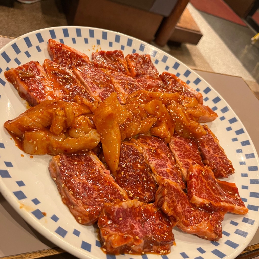 ユーザーが投稿したハラミの写真 - 実際訪問したユーザーが直接撮影して投稿した須賀町焼肉大山焼肉の写真