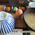 卵かけごはん雪室コーヒ1 - 実際訪問したユーザーが直接撮影して投稿した中原和食 / 日本料理麺や いわみ亭の写真のメニュー情報