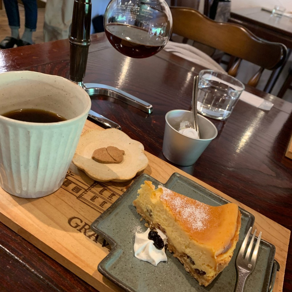 実際訪問したユーザーが直接撮影して投稿した湯本カフェCafe MoonRiver 那須高原の小さなカフェの写真
