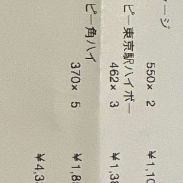 ハイボールバー 東京駅 1923のundefinedに実際訪問訪問したユーザーunknownさんが新しく投稿した新着口コミの写真