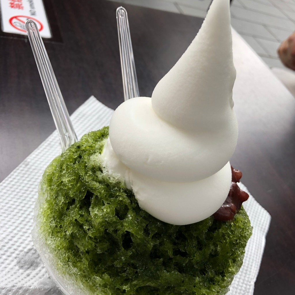 ユーザーが投稿したかき氷の写真 - 実際訪問したユーザーが直接撮影して投稿した二の丸スイーツお茶の泉園 熊本城桜の馬場店の写真