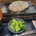 粗挽きハンバーグ レギュラー - 実際訪問したユーザーが直接撮影して投稿した中町ステーキ感動の肉と米 本厚木店の写真のメニュー情報