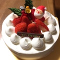 クリスマスケーキ - 実際訪問したユーザーが直接撮影して投稿した神田久志本町フレンチルサンクの写真のメニュー情報