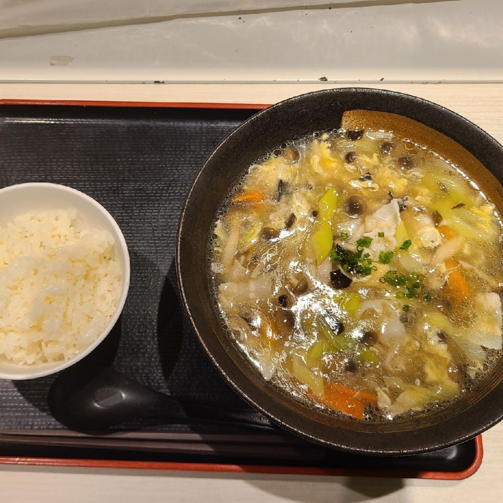 ユーザーが投稿した酸辣湯麺の写真 - 実際訪問したユーザーが直接撮影して投稿した西新宿中華料理皇雅の写真
