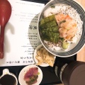 実際訪問したユーザーが直接撮影して投稿した港明丼もの日本橋 海鮮丼 つじ半 ららぽーと名古屋みなとアクルス店の写真
