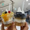 ブルーベリーパフェ - 実際訪問したユーザーが直接撮影して投稿した栄ジュースバーFeel at ease juice kitchen LACHIC店の写真のメニュー情報