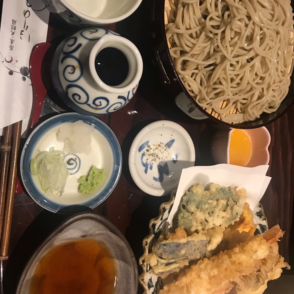 ユーザーが投稿した天ぷら蕎麦 竹の写真 - 実際訪問したユーザーが直接撮影して投稿したつきみ野そばほりのうちの写真