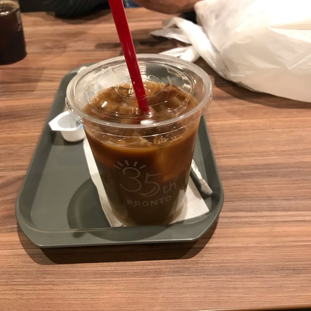 ユーザーが投稿したコーヒーの写真 - 実際訪問したユーザーが直接撮影して投稿した名駅カフェPRONTO 名古屋駅店の写真