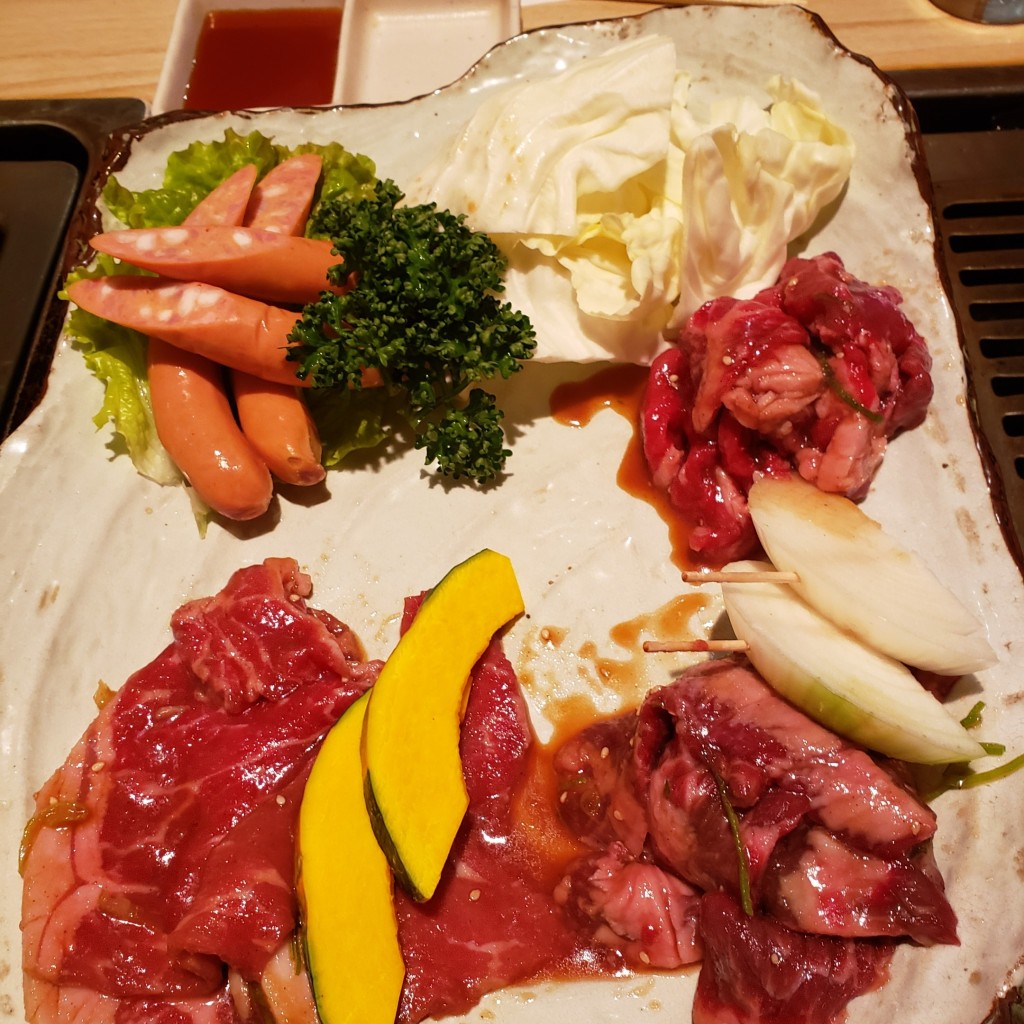 ユーザーが投稿した肉盛り(和)の写真 - 実際訪問したユーザーが直接撮影して投稿した大通南焼肉平和園 本店の写真