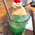 実際訪問したユーザーが直接撮影して投稿した日進町カフェこもれびカフェ Sweets & Cafe(カワスイ 川崎水族館 9F)の写真