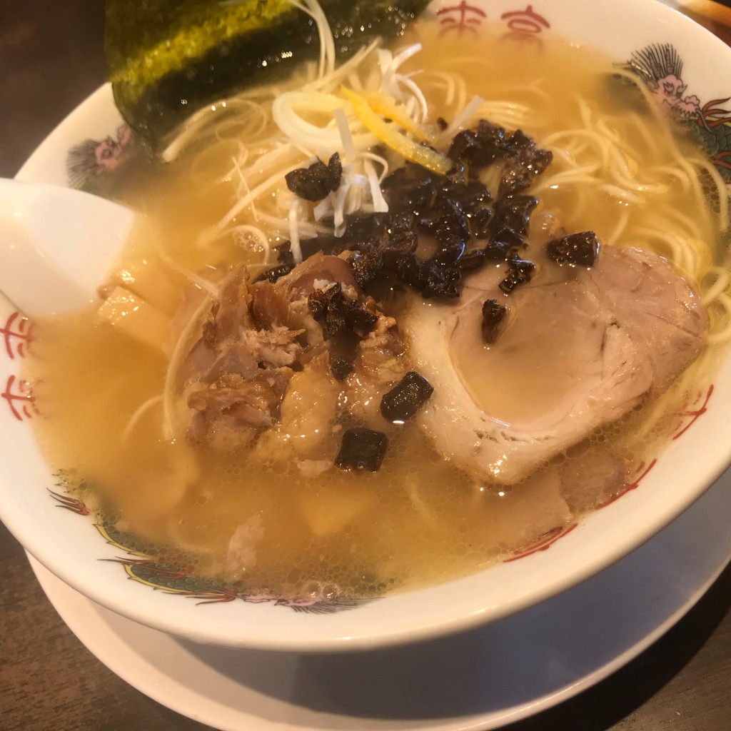 ユーザーが投稿した塩ラーメンの写真 - 実際訪問したユーザーが直接撮影して投稿した稗田町ラーメン専門店来来亭 高浜店の写真