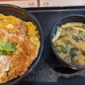 かつ丼 - 実際訪問したユーザーが直接撮影して投稿した麻里布町とんかつごはん処 かつ庵 岩国店の写真のメニュー情報