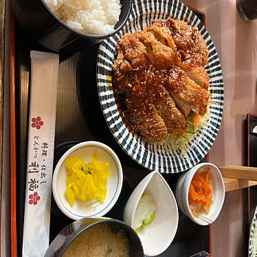 実際訪問したユーザーが直接撮影して投稿した飯坂町平野とんかつトンカツ利福の写真