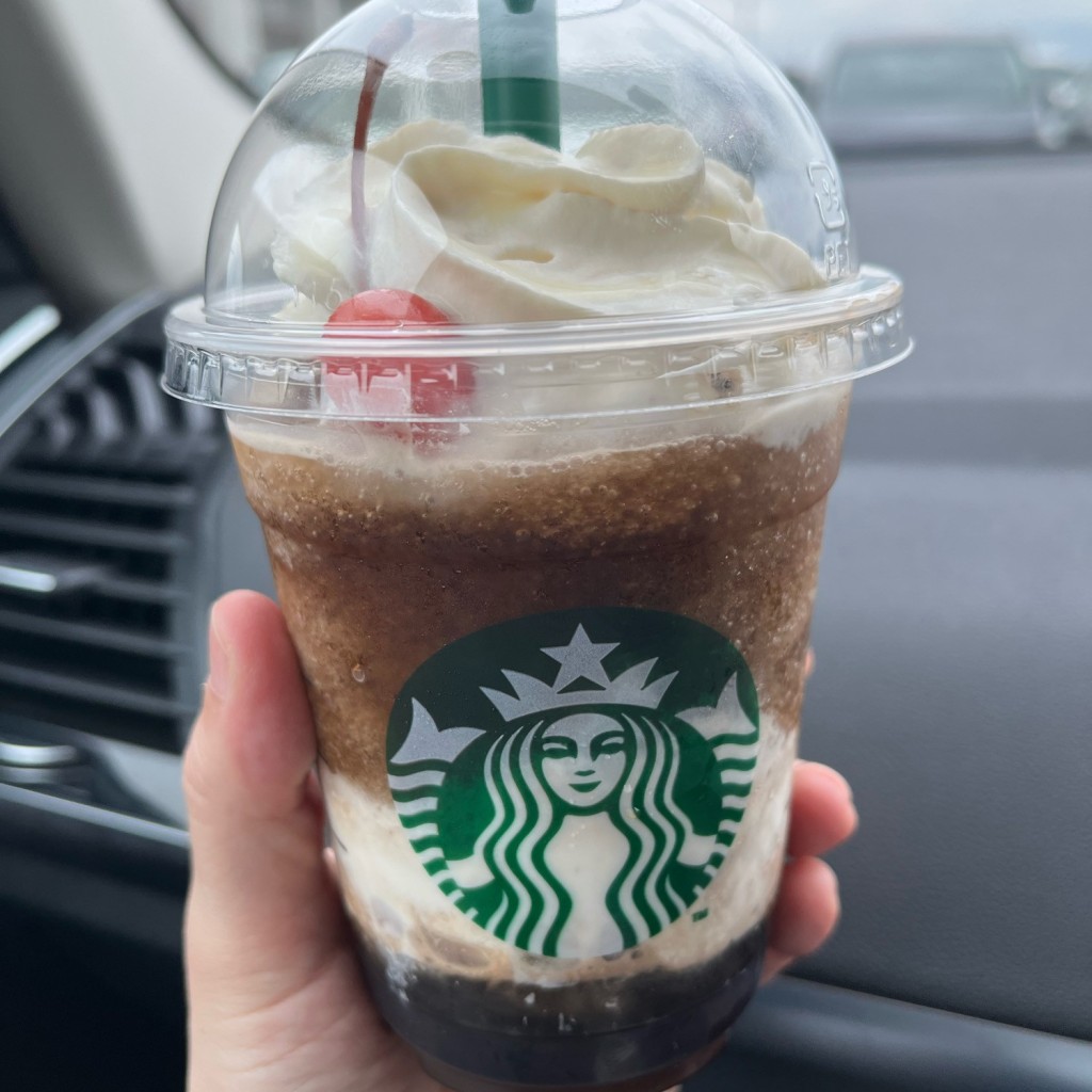 ユーザーが投稿したスターバックス コーラ フラペチーノの写真 - 実際訪問したユーザーが直接撮影して投稿したインターパークカフェスターバックスコーヒー 宇都宮インターパークステージ店の写真