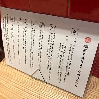 実際訪問したユーザーが直接撮影して投稿した井の頭ラーメン / つけ麺麺屋YAMATOの写真