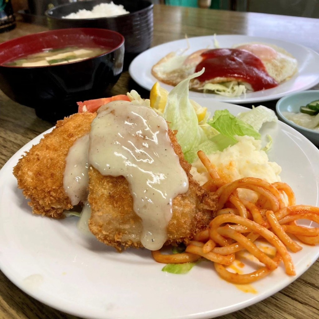 lunch_DEKAさんが投稿した霞ヶ丘町定食屋のお店一福食堂/イチフクショクドウの写真