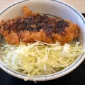 ソースカツ丼(梅) - 実際訪問したユーザーが直接撮影して投稿した西条町御薗宇とんかつかつや 東広島店の写真のメニュー情報