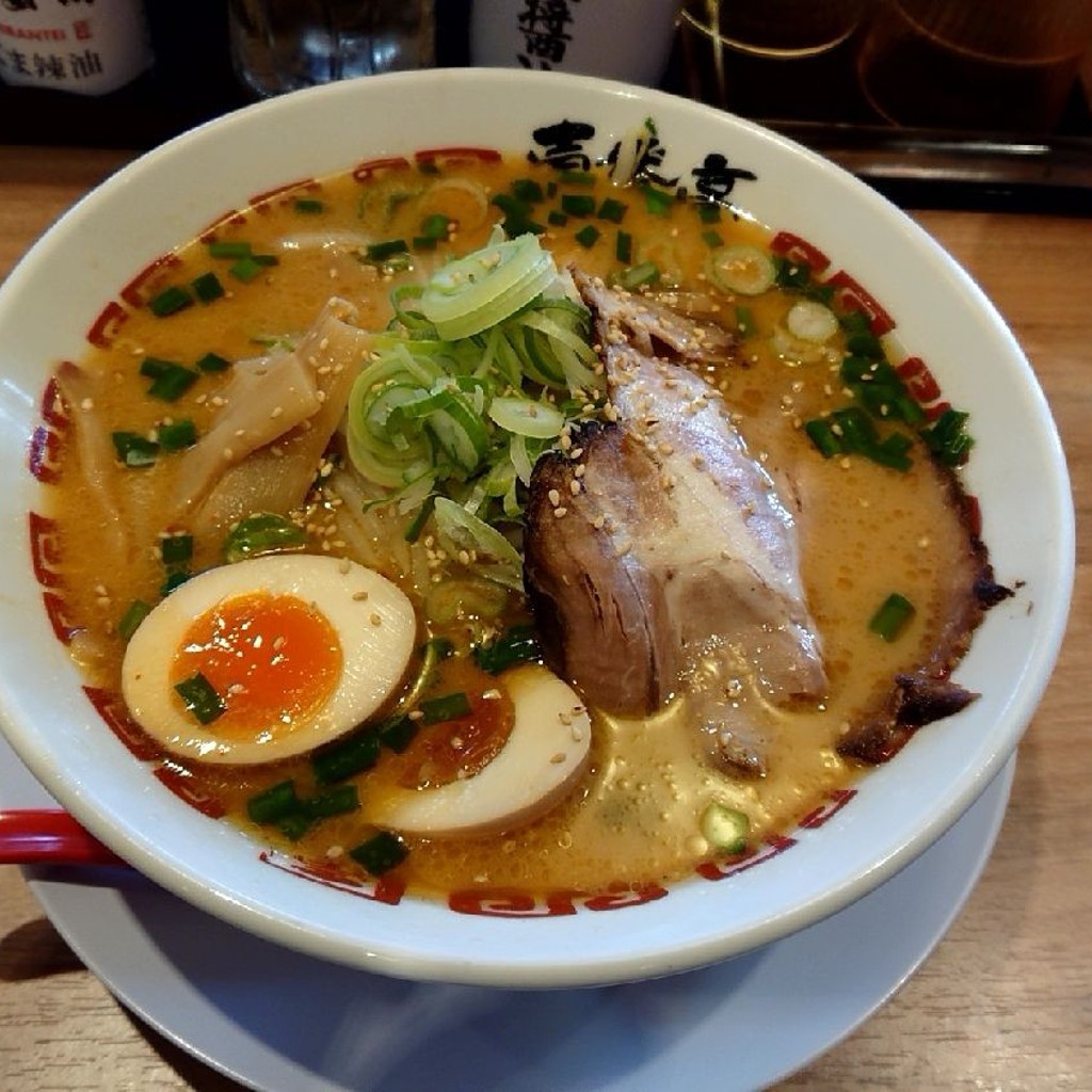 ユーザーが投稿した味玉熟成ラーメンの写真 - 実際訪問したユーザーが直接撮影して投稿した北加賀屋ラーメン専門店壱番亭北加賀屋店の写真